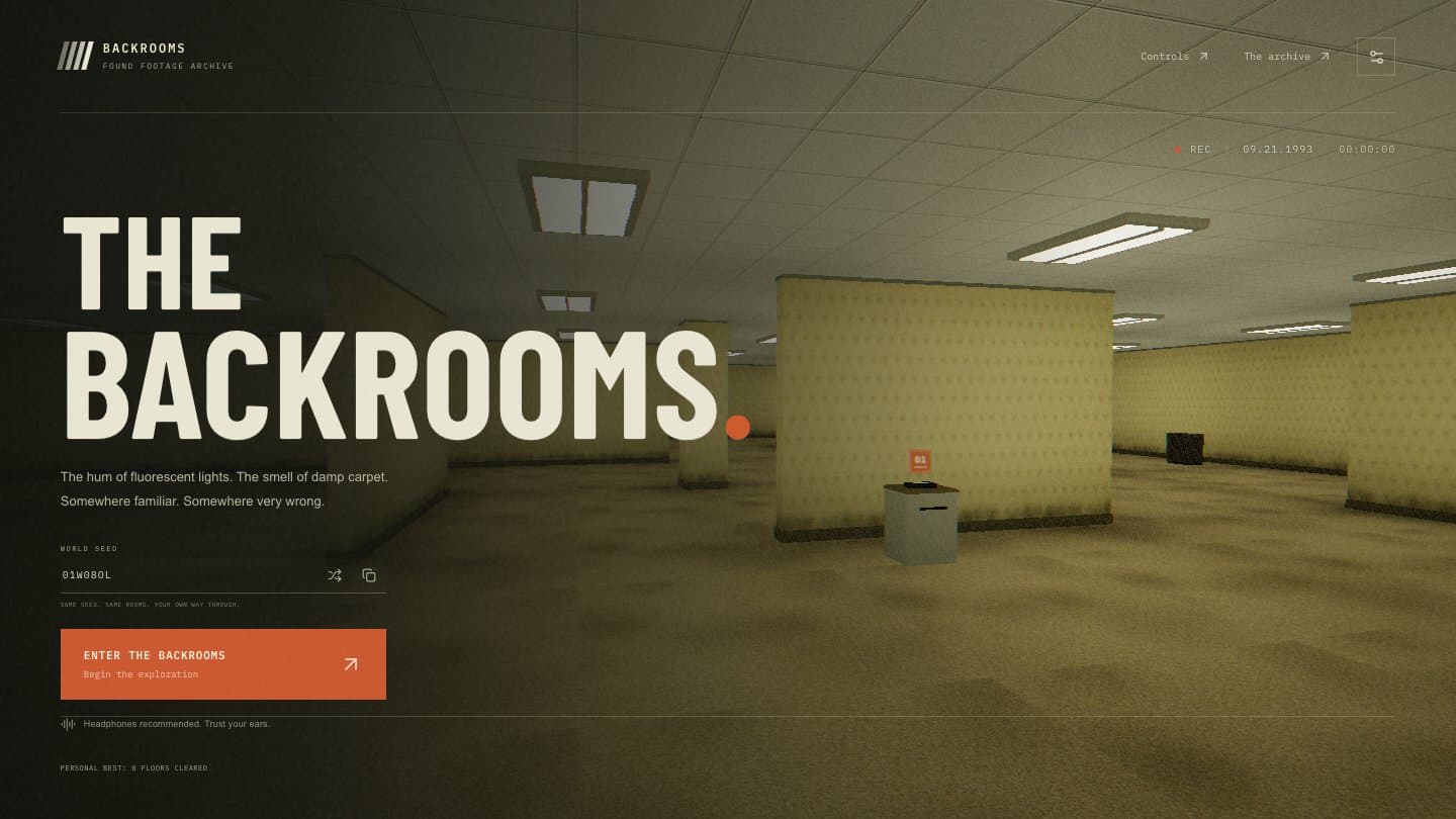 The Backrooms preview