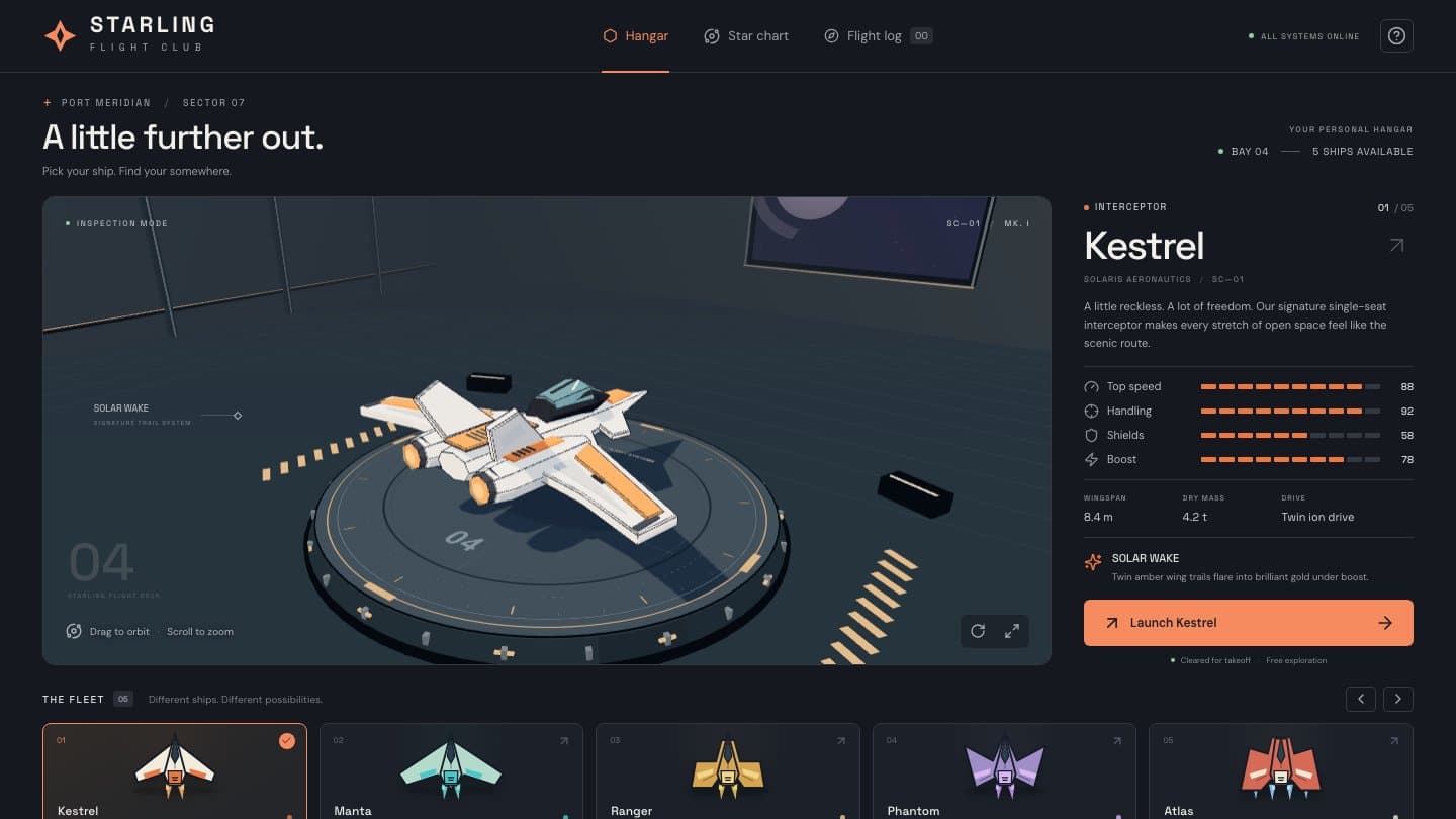Starling Flight Club preview
